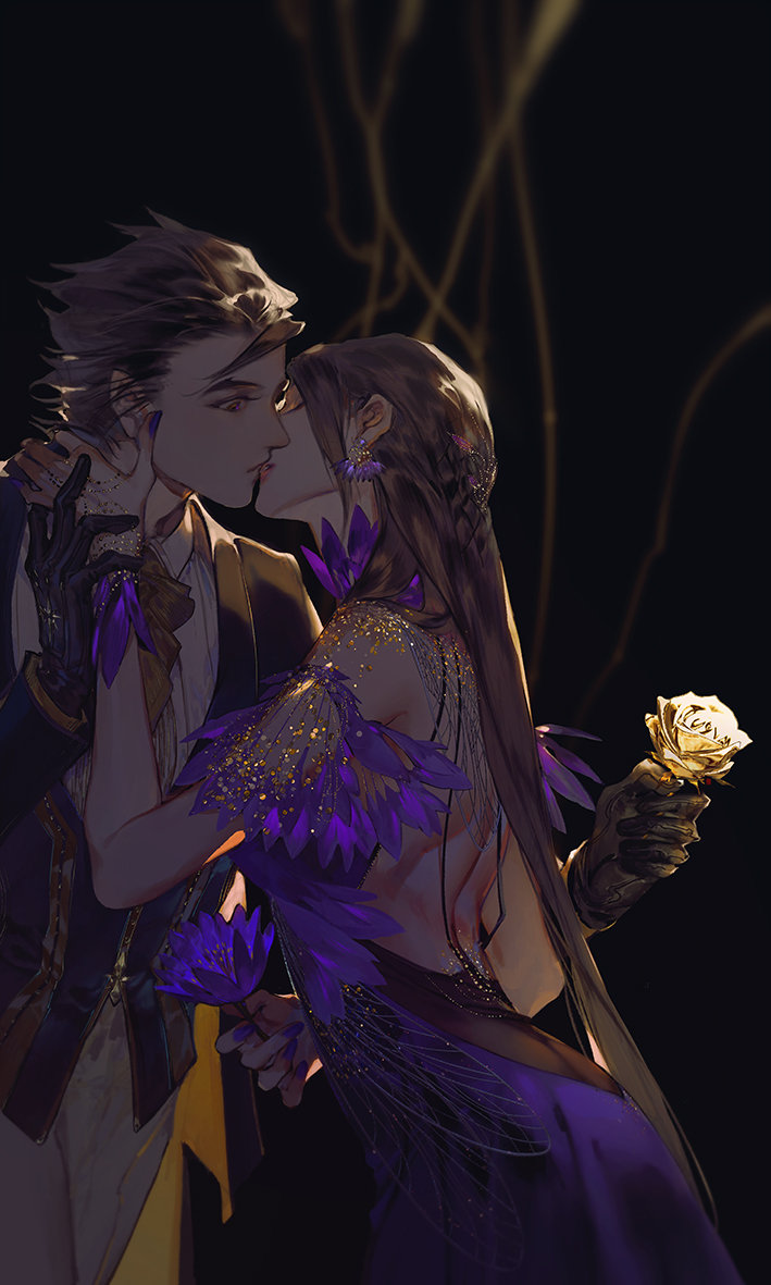 yun wuyue and bei luo (gujian qitan and 1 more) drawn by ibuki_satsuki