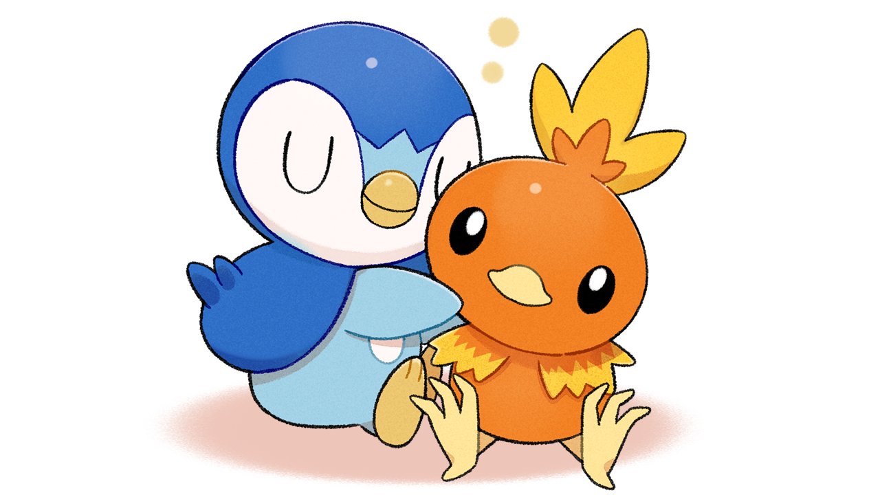 Piplup And Torchic Pokemon Drawn By Project Pochama Danbooru