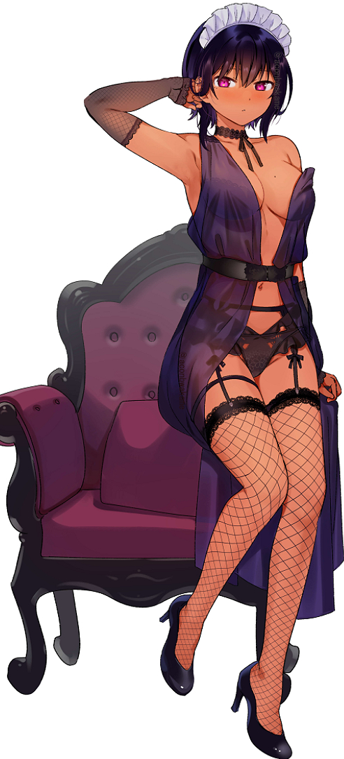 lilith (saikin yatotta maid ga ayashii) drawn by konbu_wakame