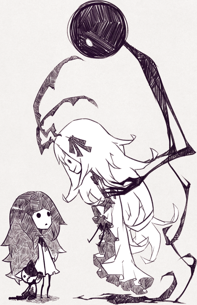 alice and deemo (deemo and 1 more) drawn by lestored_cro