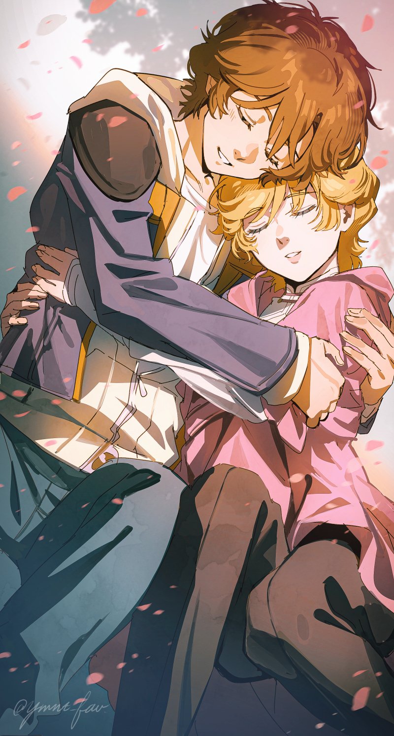 mineva lao zabi, banagher links, and audrey burne (gundam and 1 more) drawn by ymnt_fav
