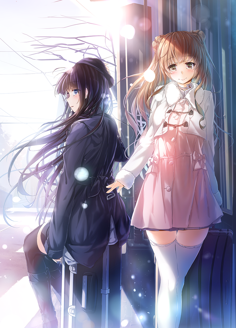 touma kazusa and ogiso setsuna (white album and 1 more) drawn by wingheart
