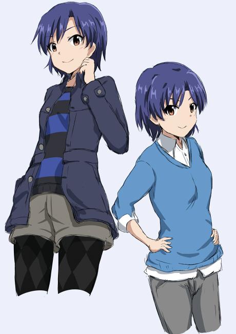 kisaragi chihaya (idolmaster) drawn by dars_(recolors)