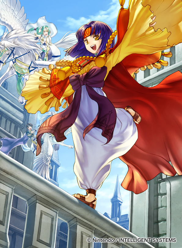 sanaki kirsch altina, sigrun, and tanith (fire emblem and 2 more) drawn by kita_senri