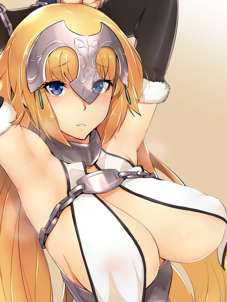 jeanne d'arc (fate and 2 more) drawn by kurowa