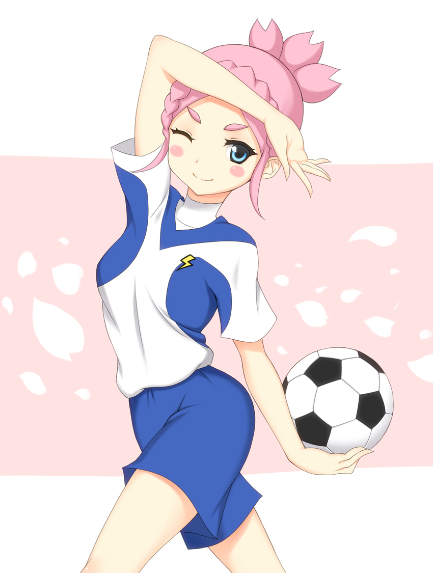 nozaki sakura (inazuma eleven and 2 more) drawn by lang_(chikage36)