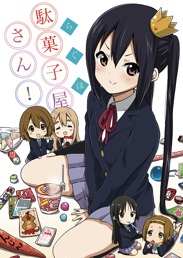 akiyama mio, nakano azusa, hirasawa yui, tainaka ritsu, and kotobuki tsumugi (k-on!) drawn by ragho_no_erika