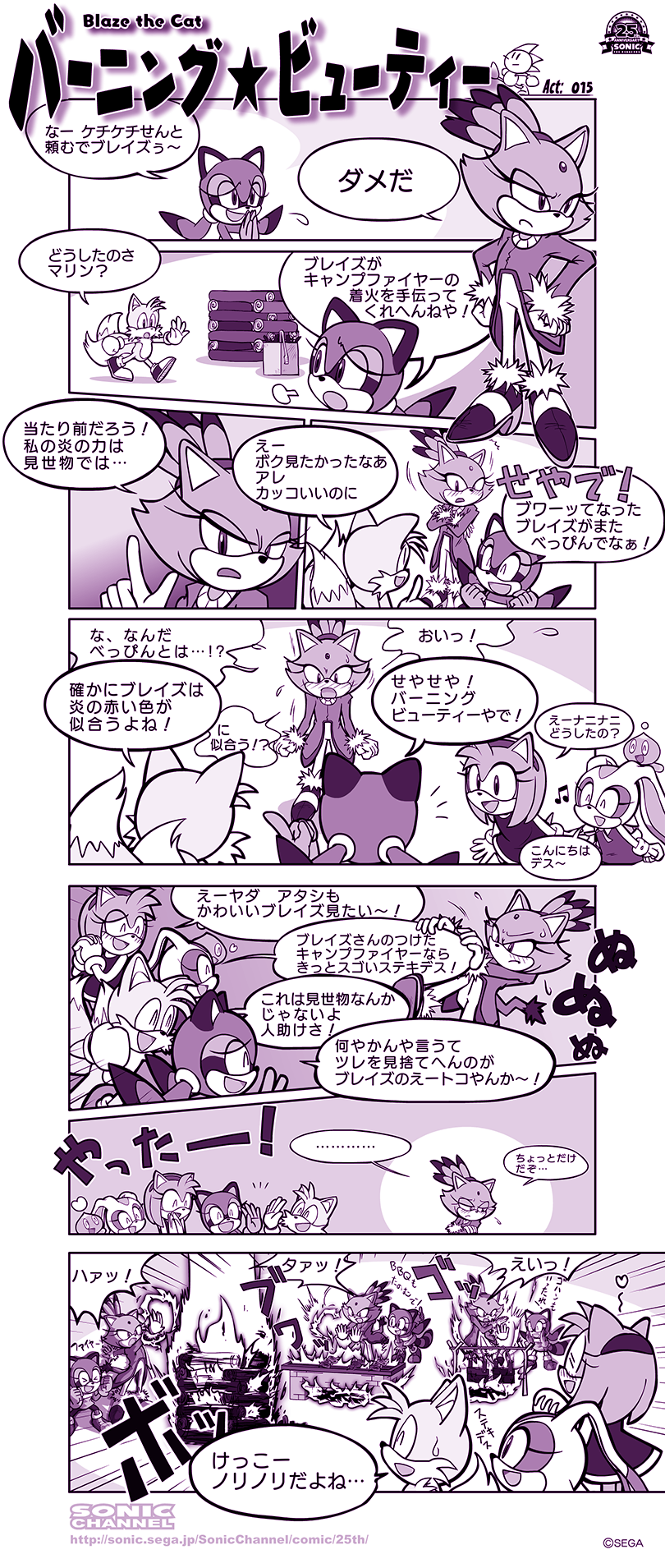 amy rose, blaze the cat, tails, cream the rabbit, neutral chao, and 2 more (sonic and 2 more)