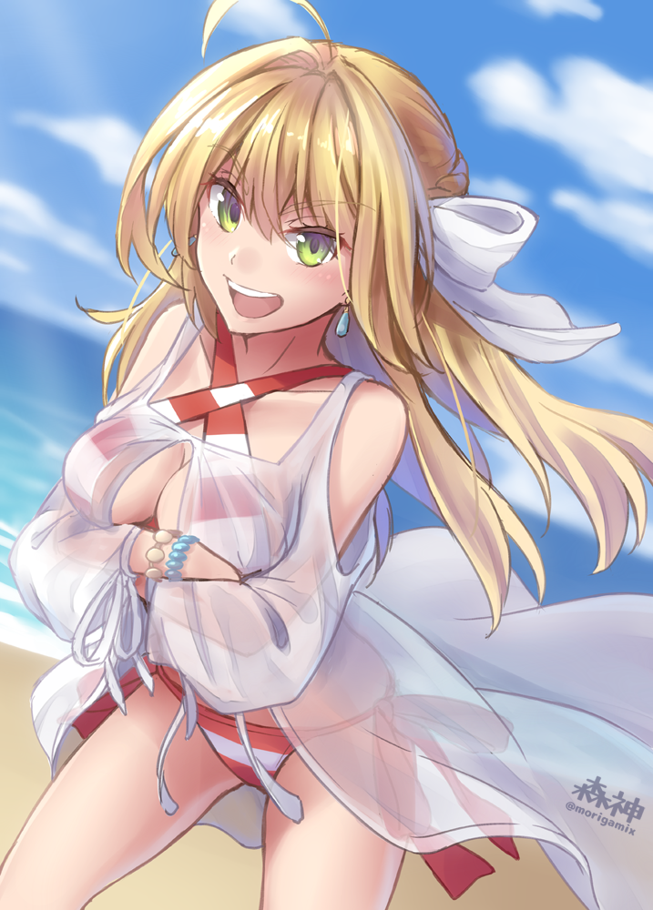 nero claudius (fate and 2 more) drawn by morigami_(morigami_no_yashiro)