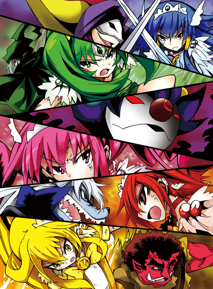 midorikawa nao, kise yayoi, aoki reika, hino akane, hoshizora miyuki, and 10 more (precure and 1 more) drawn by o5o3