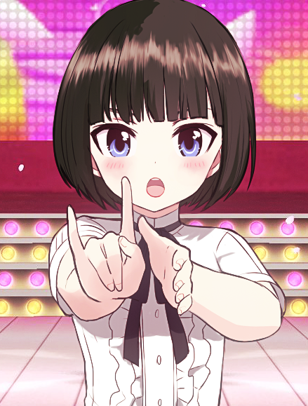 kagura rei (idolmaster and 1 more) drawn by maruino