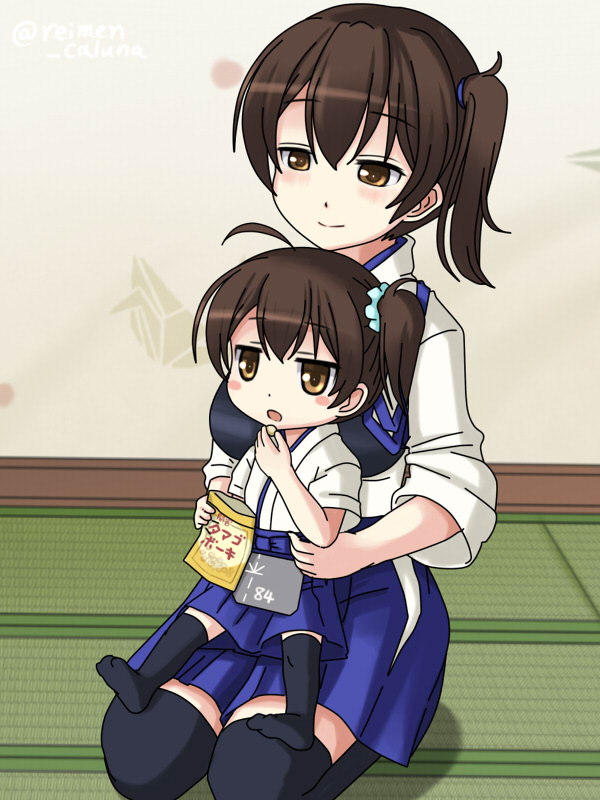 kaga and js kaga (kantai collection) drawn by karuna_(madlax)