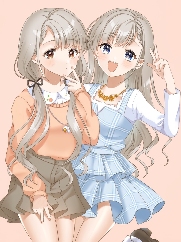 hisakawa hayate and hisakawa nagi (idolmaster and 1 more) drawn by kompeitou_(lemon_garden)