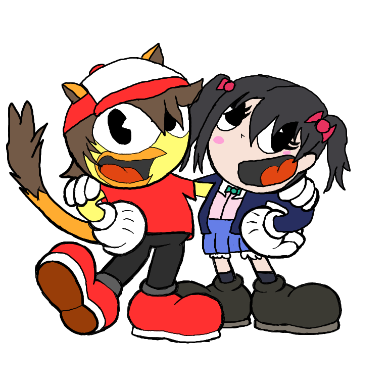 yazawa nico and jimmy matsumoto (original and 3 more) drawn by jimmy09