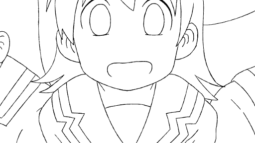 mihama chiyo, sakaki, and takino tomo (nichijou and 1 more) drawn by tanno_tanuki