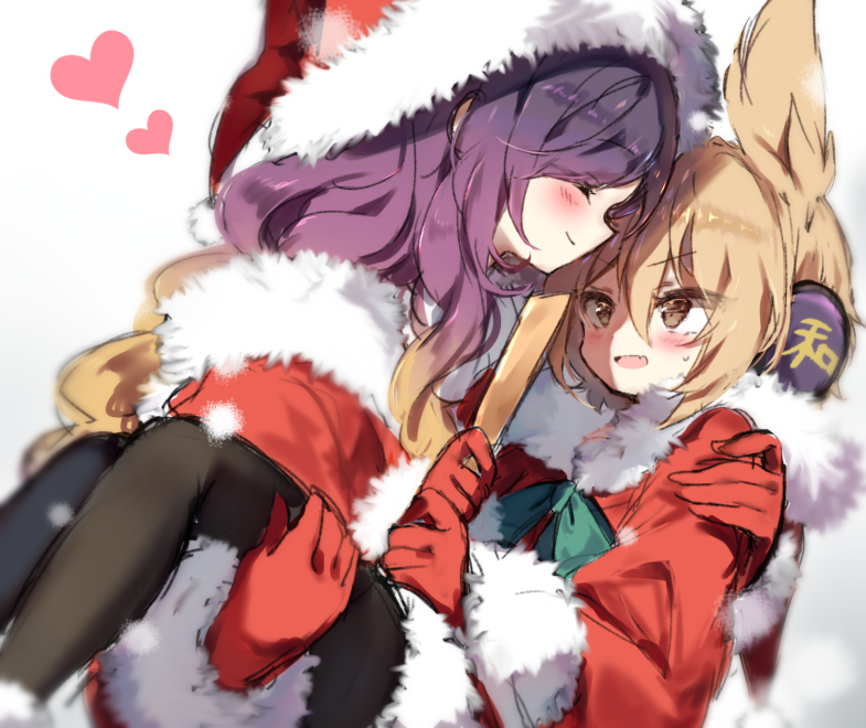 hijiri byakuren and toyosatomimi no miko (touhou) drawn by piyokichi