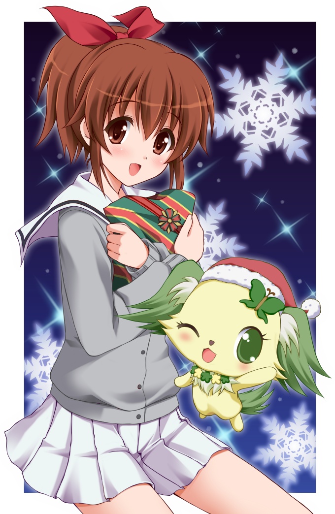peridot and asaka hinata (jewelpet and 1 more) drawn by chisato_(missing_park)