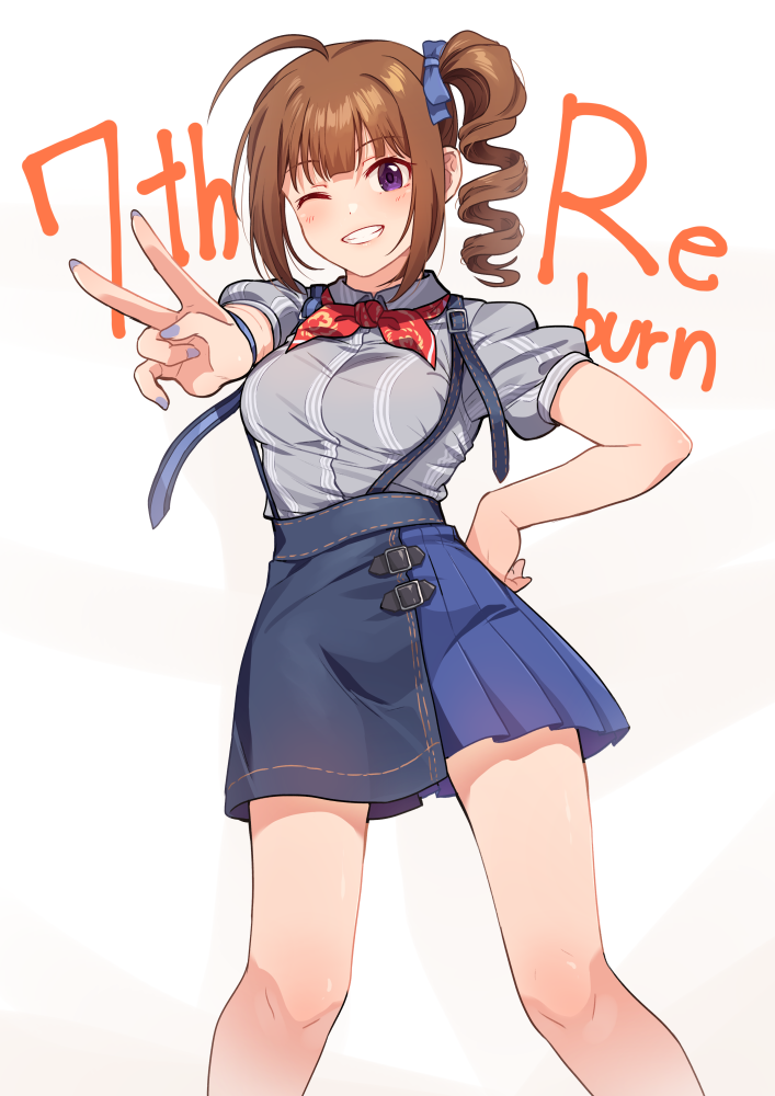 yokoyama nao (idolmaster and 2 more) drawn by kamille_(vcx68)