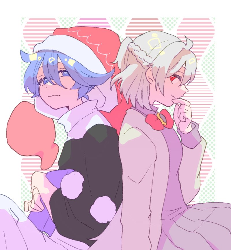 kishin sagume and doremy sweet (touhou) drawn by nfoxoa