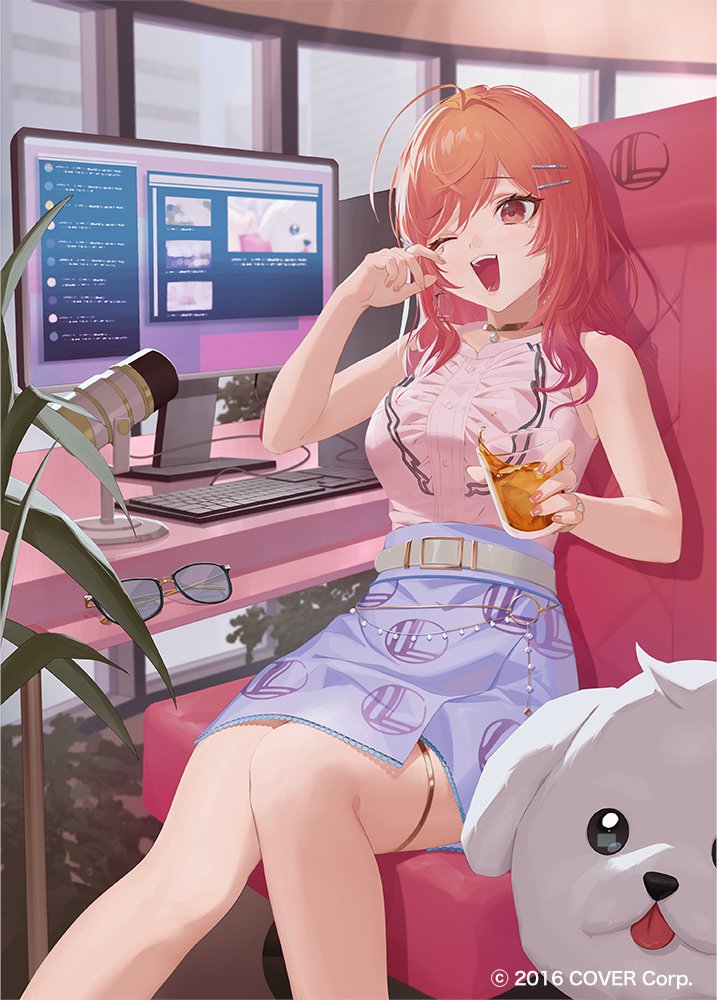 ichijou ririka (hololive and 1 more) drawn by ozyako