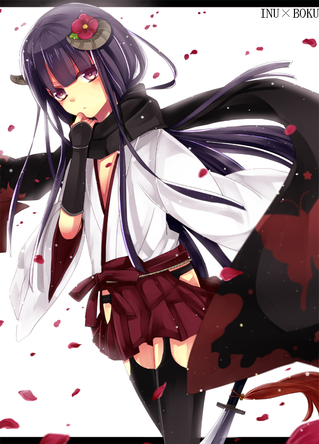 shirakiin ririchiyo (inu x boku ss) drawn by maregatsukoyori