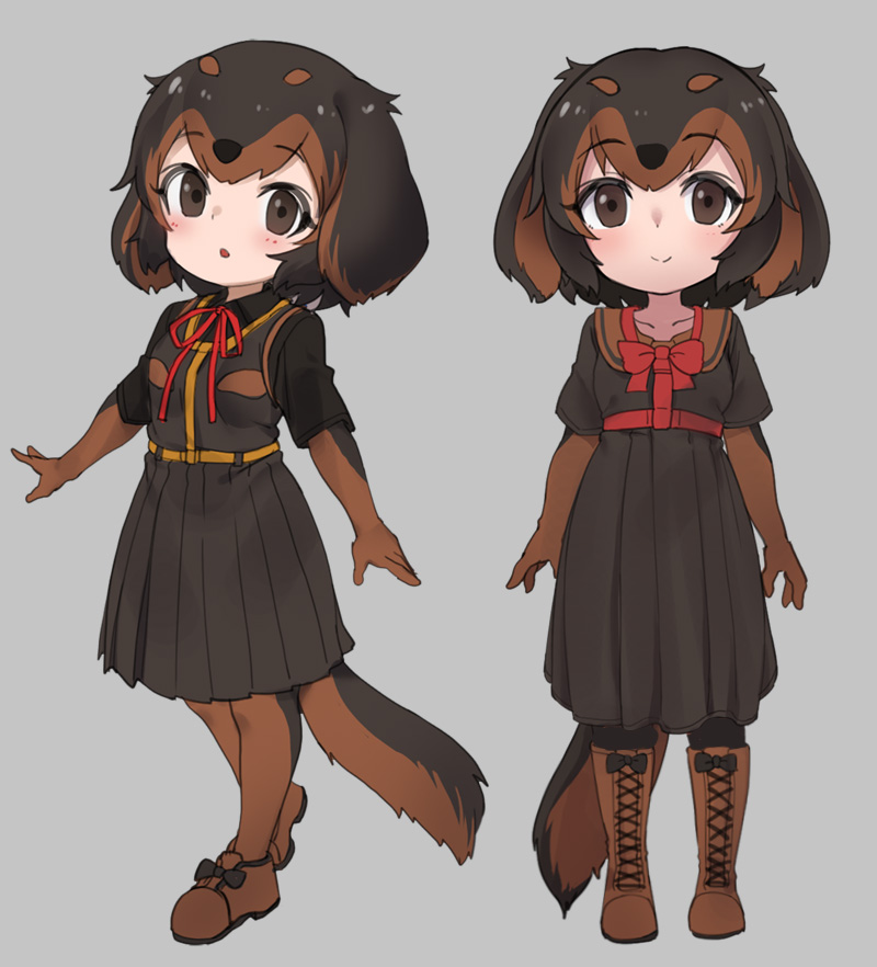 dachshund (original and 1 more) drawn by nyifu