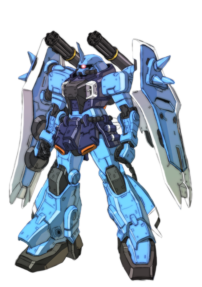 zaku warrior and zaku phantom (gundam and 2 more) drawn by kuramochi_kyouryuu