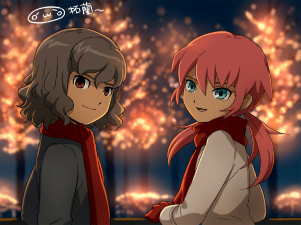 kirino ranmaru and shindou takuto (inazuma eleven and 1 more) drawn by mizuhara_aki