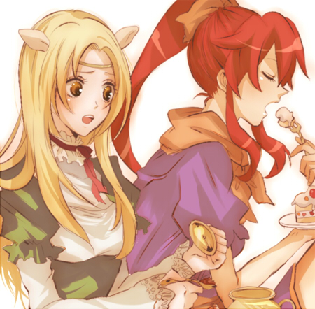 yoko littner and tsuuma (tengen toppa gurren lagann and 1 more) drawn by kiui