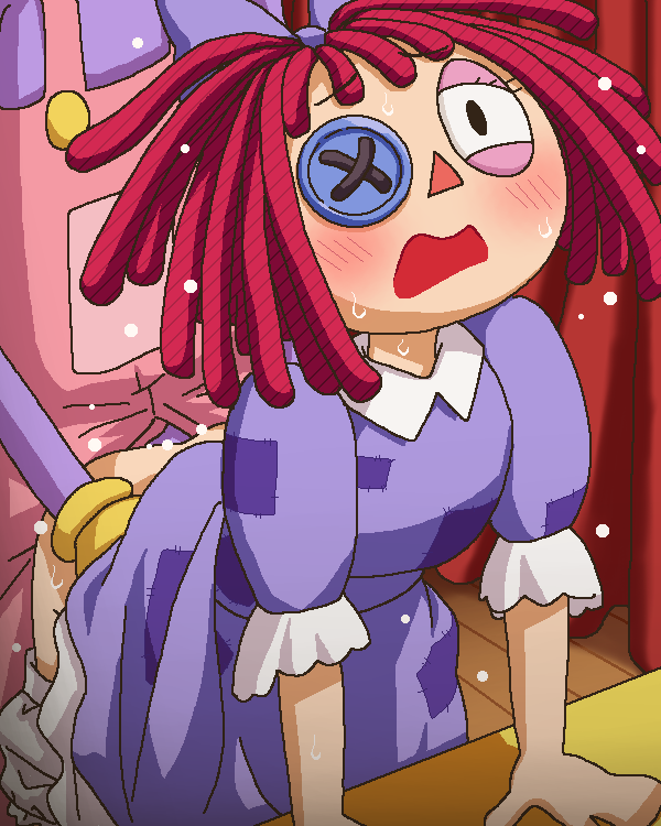 jax and ragatha (the amazing digital circus) drawn by tomu_(tomubobu)