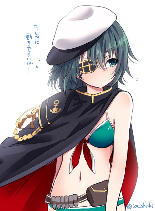 kiso and kiso kai ni (kantai collection) drawn by ica