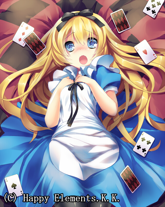 alice (alice's adventures in wonderland and 1 more) drawn by amamine