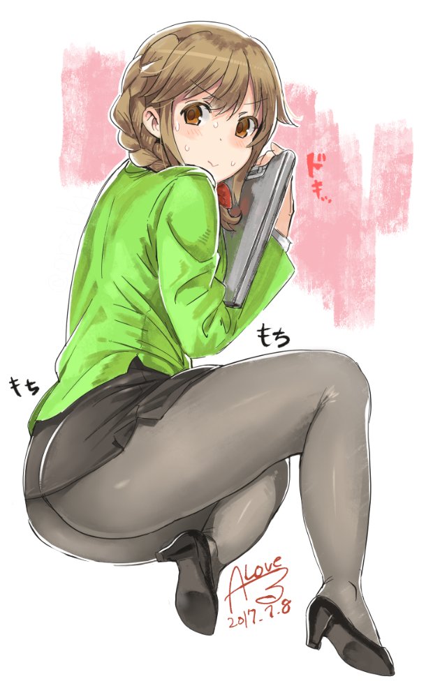 senkawa chihiro (idolmaster and 2 more) drawn by rkrk