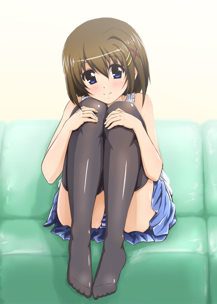 yagami hayate (lyrical nanoha and 2 more) drawn by diesel-turbo