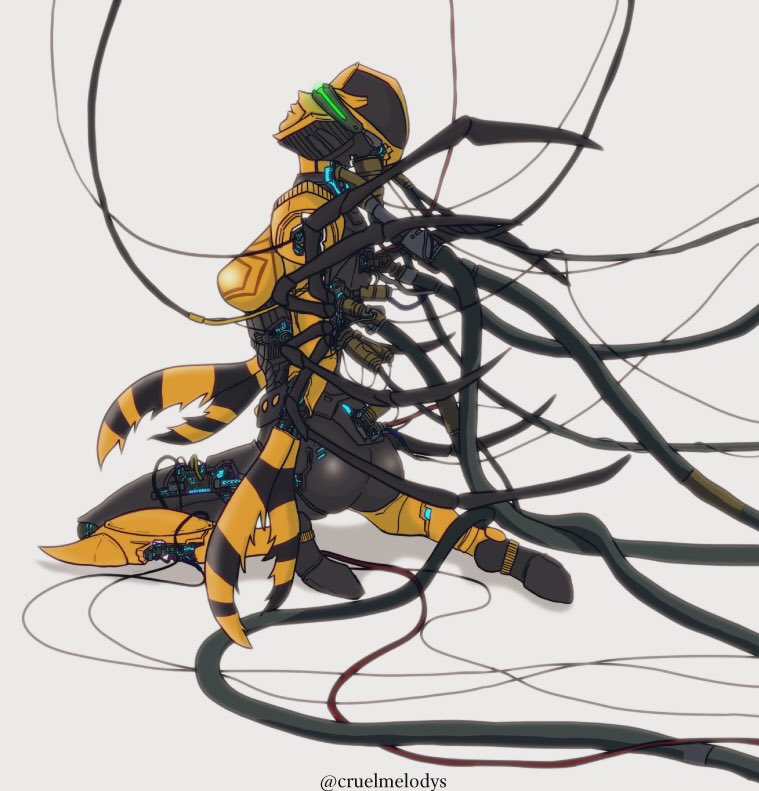 blackarachnia (transformers and 3 more) drawn by cruelmelodys