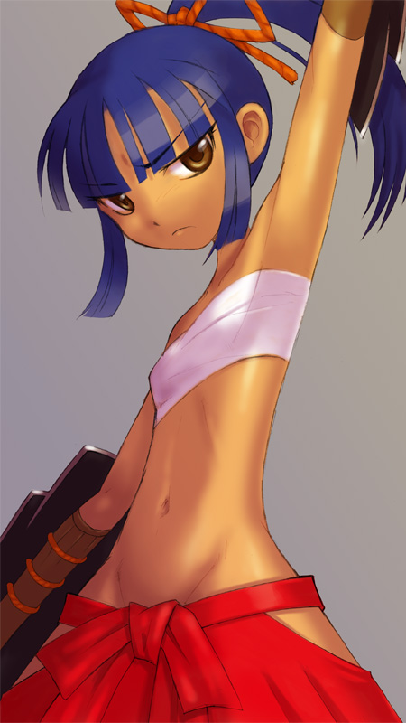 bushidou and bushidou 2 (sekaiju no meikyuu and 1 more) drawn by aonori