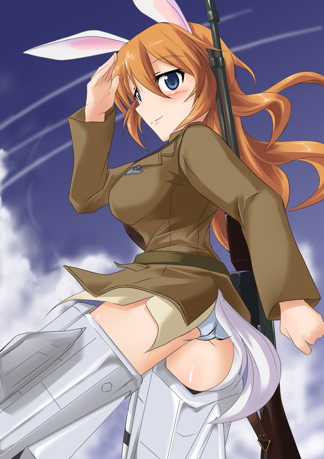 charlotte e. yeager (world witches series and 1 more) drawn by kuronyan