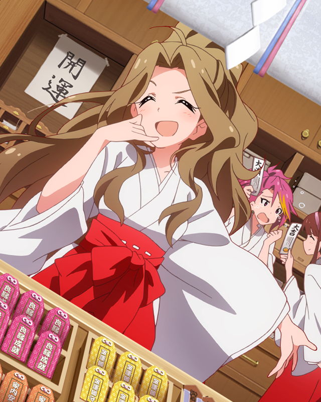 tanaka kotoha, maihama ayumu, and nikaido chizuru (idolmaster and 1 more)