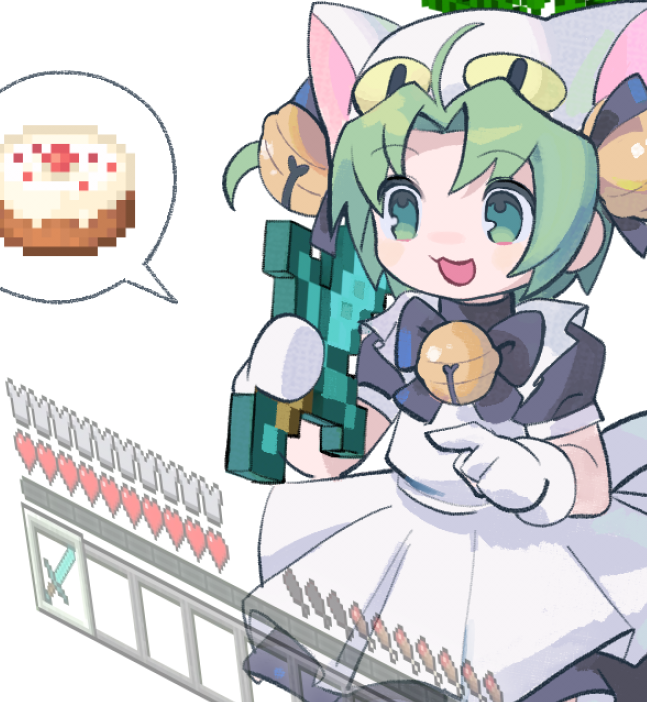 dejiko (minecraft and 1 more) drawn by morizo_(morizoshop)