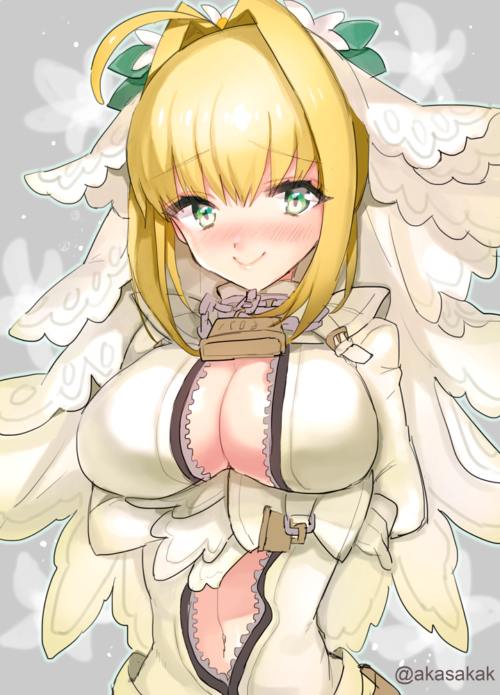 nero claudius (fate and 2 more) drawn by akasakak