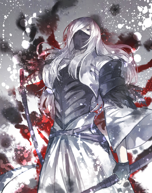 akechi mitsuhide and tenkai (sengoku basara) drawn by toruglose