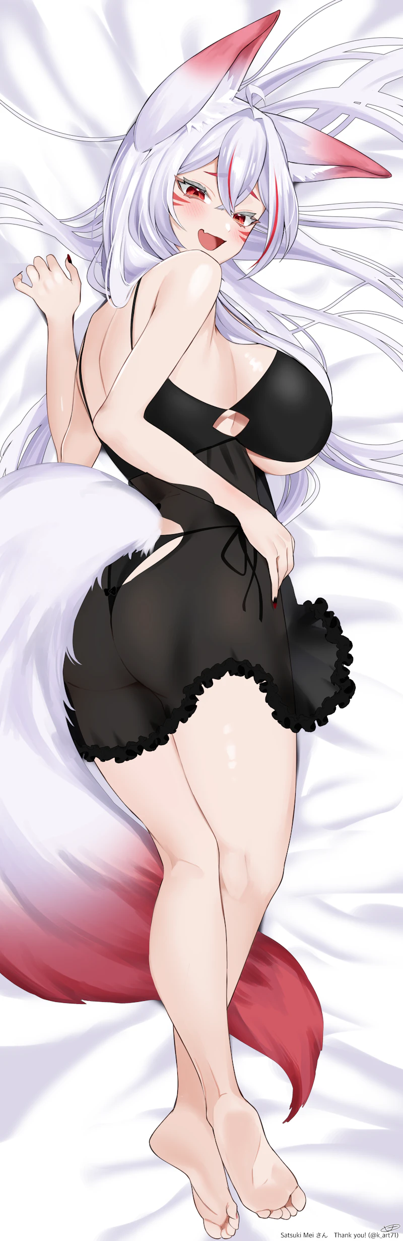 satsuki mei (indie virtual youtuber) drawn by k_(art71)