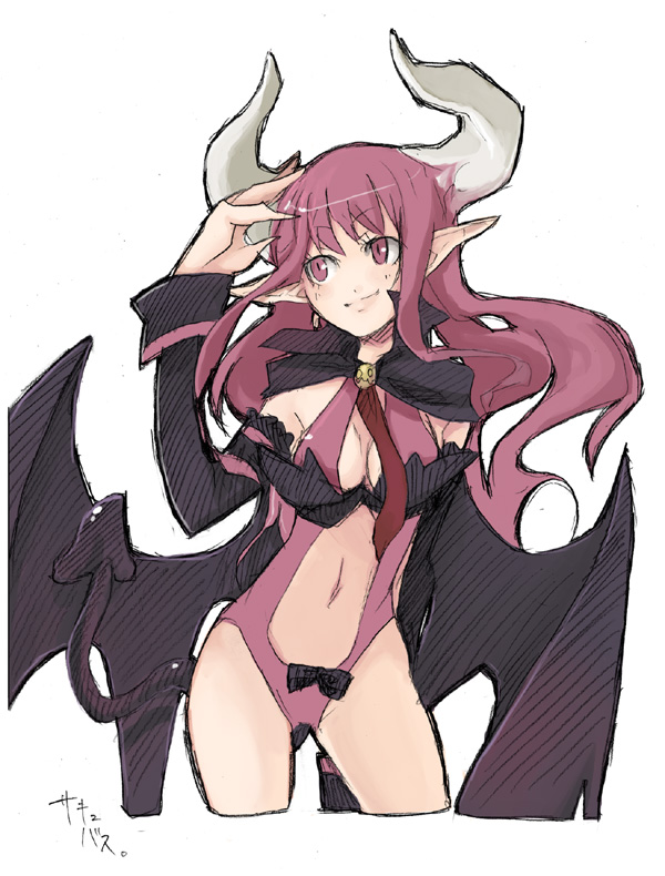 succubus (disgaea and 1 more) drawn by kaida_michi