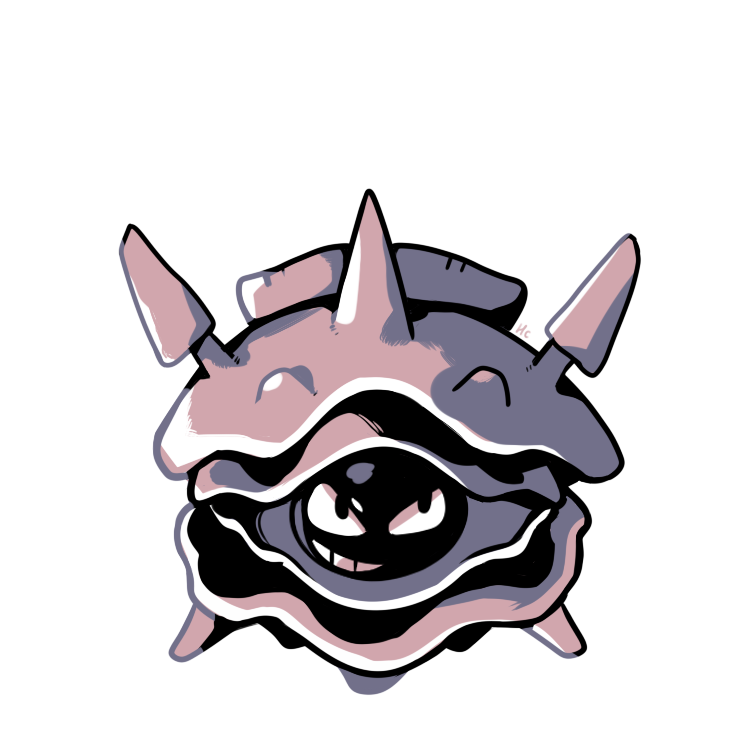 cloyster (pokemon and 1 more) drawn by rumwik
