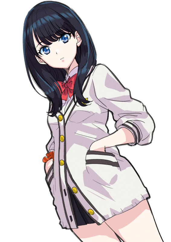 takarada rikka (gridman universe and 1 more) drawn by tsukikage_oyama