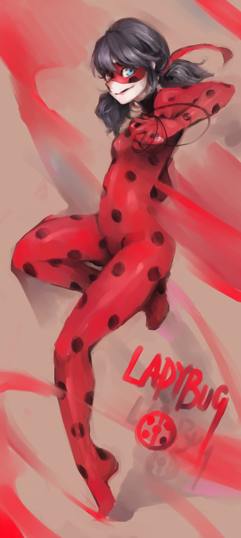 marinette dupain-cheng and ladybug (miraculous ladybug) drawn by kowalu