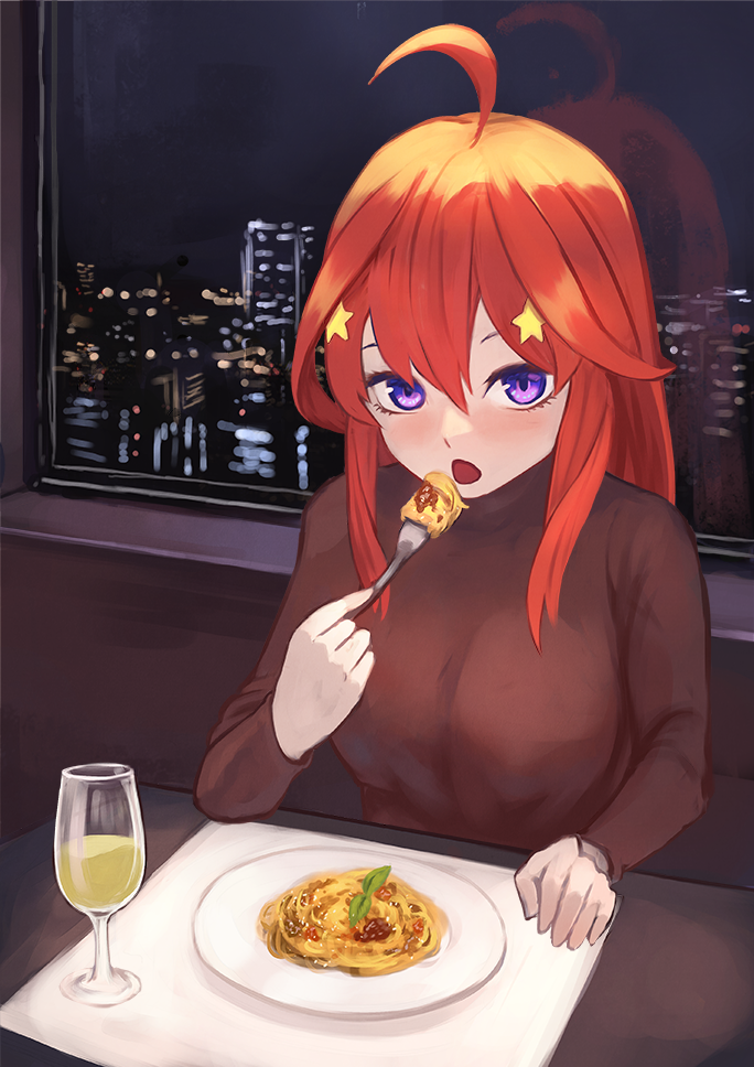 nakano itsuki (go-toubun no hanayome) drawn by gomashiwo_o