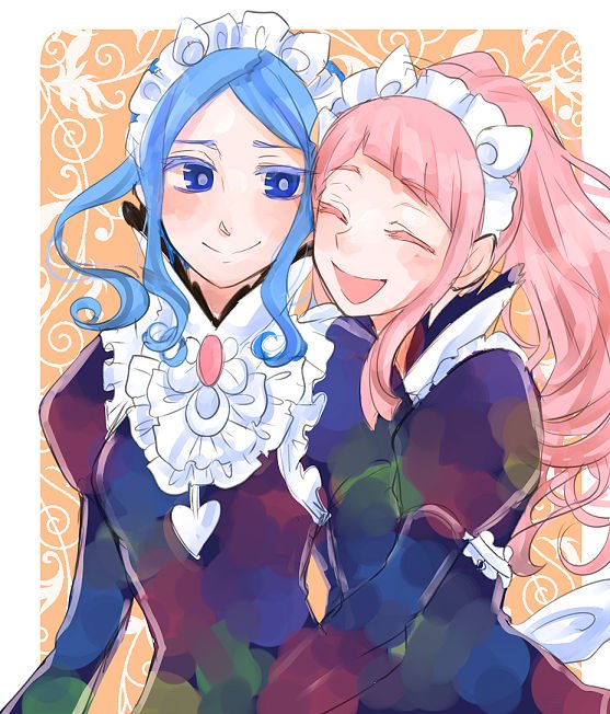 felicia and flora (fire emblem and 1 more) drawn by mero_(tomoyadon)