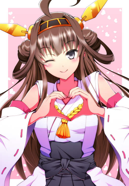 kongou (kantai collection) drawn by ookami_maito
