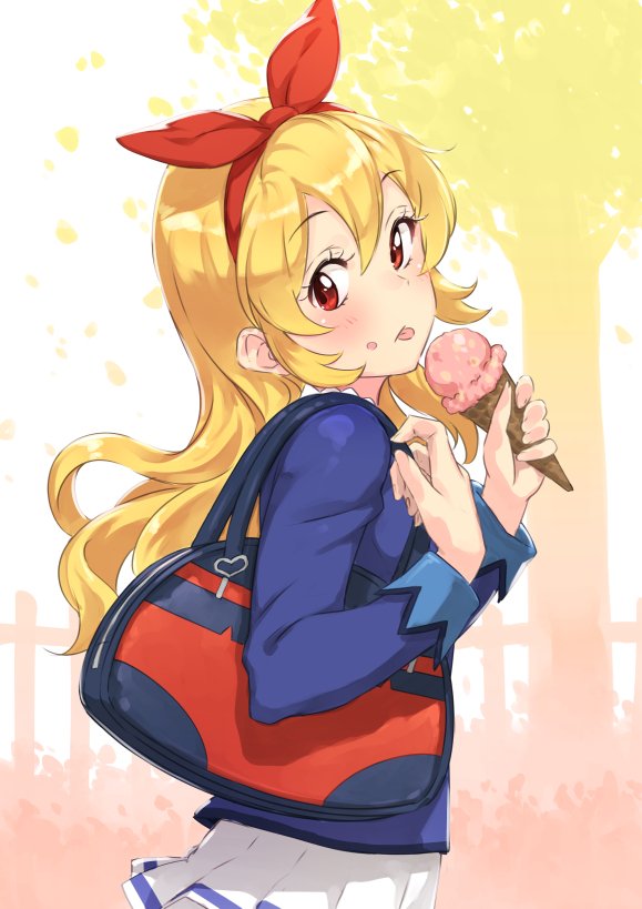 hoshimiya ichigo (aikatsu!) drawn by pyz_(cath_x_tech)